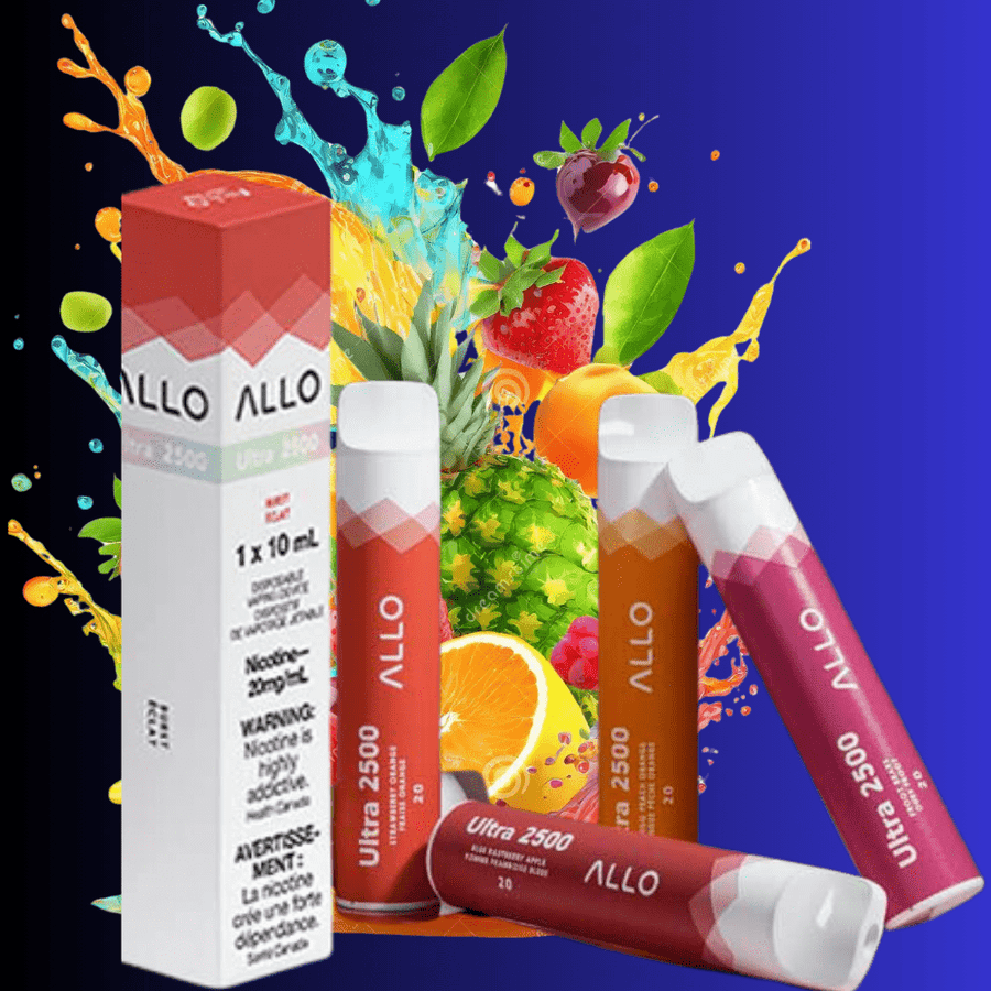 Allo Ultra 2500 Disposable Vape Lemon Lime Cranberry / 20mg Airdrie Vape SuperStore and Bong Shop Alberta Canada