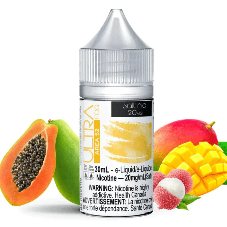 Area 52 Salt by Ultra Fog E-Liquid 30mL / 10mg Airdrie Vape SuperStore and Bong Shop Alberta Canada