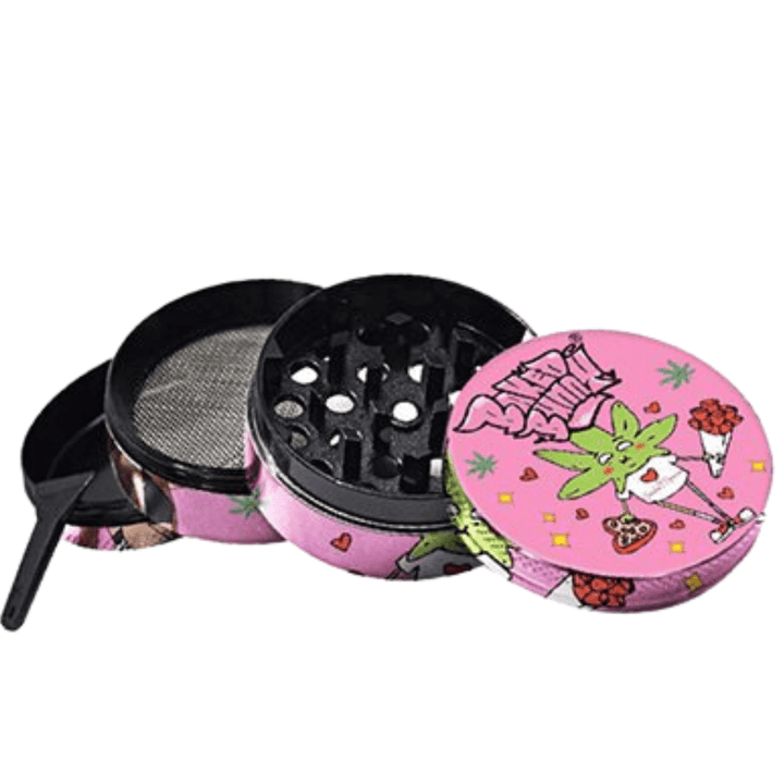 Baked Bunny 4-Piece Grinder-50mm Airdrie Vape SuperStore and Bong Shop Alberta Canada