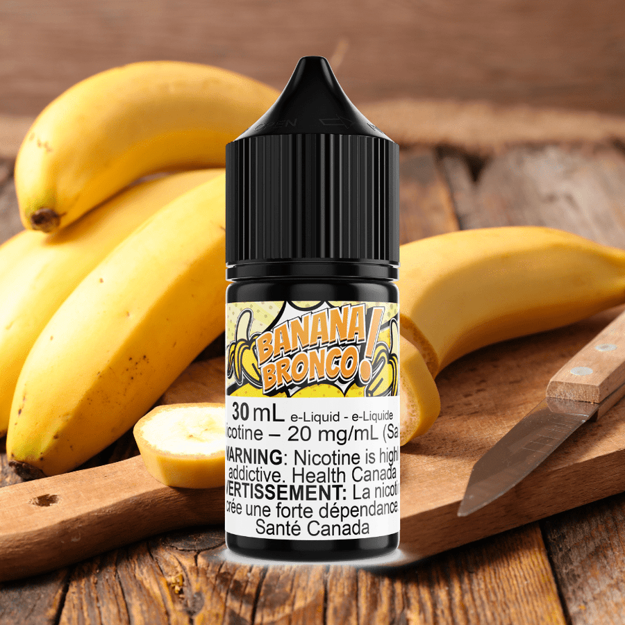 Banana Bronco Salt by Maverick E-Liquid Airdrie Vape SuperStore and Bong Shop Alberta Canada