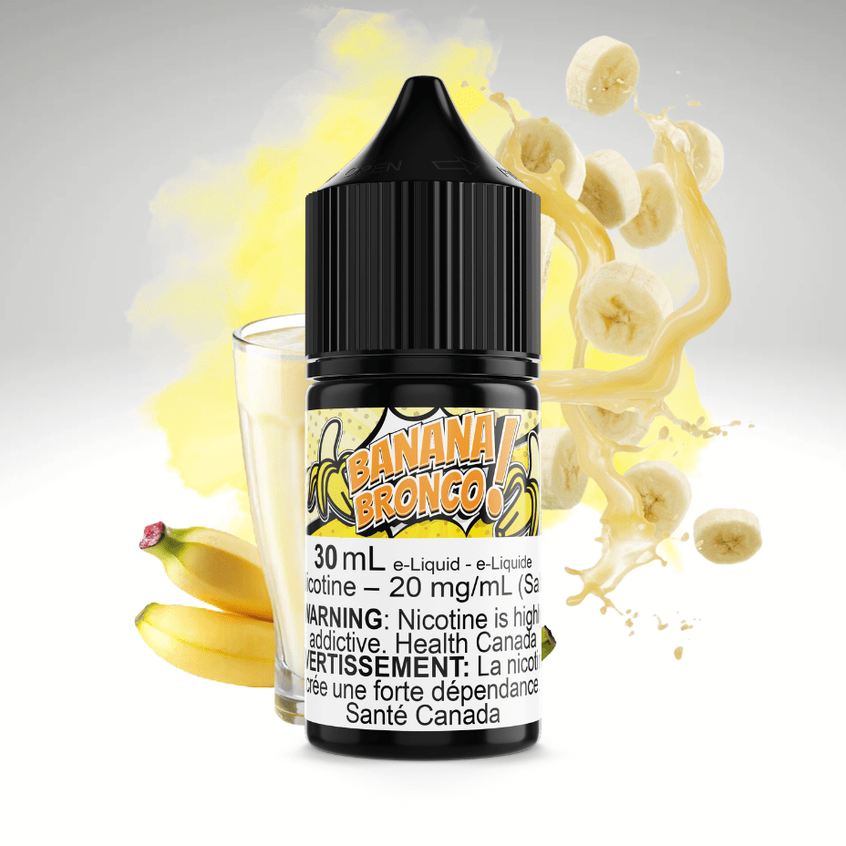 Banana Bronco Salt by Maverick E-Liquid Airdrie Vape SuperStore and Bong Shop Alberta Canada