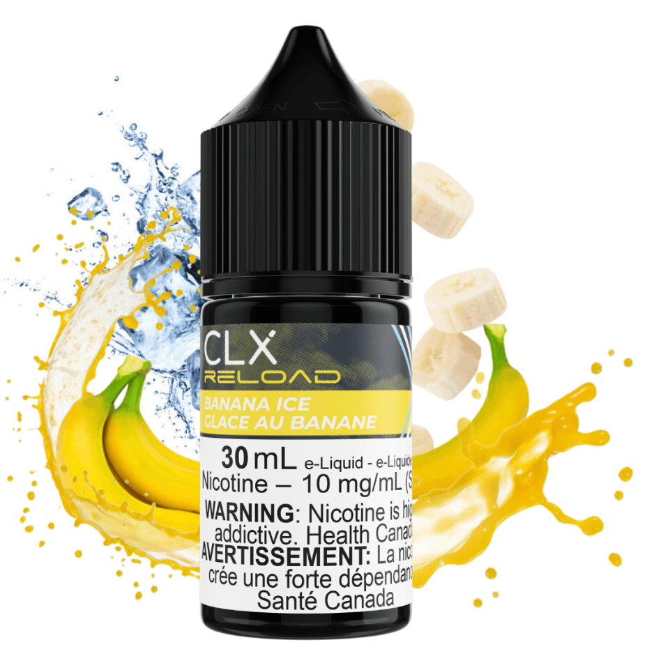 Banana Ice Salt by CLX Reload E-Liquid Airdrie Vape SuperStore and Bong Shop Alberta Canada