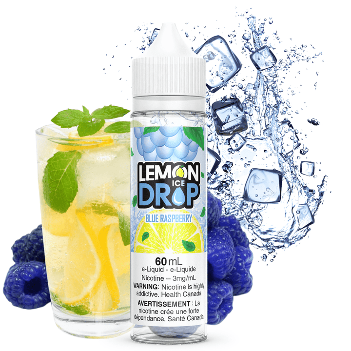 Blue Raspberry Ice by Lemon Drop E-Liquid Airdrie Vape SuperStore and Bong Shop Alberta Canada