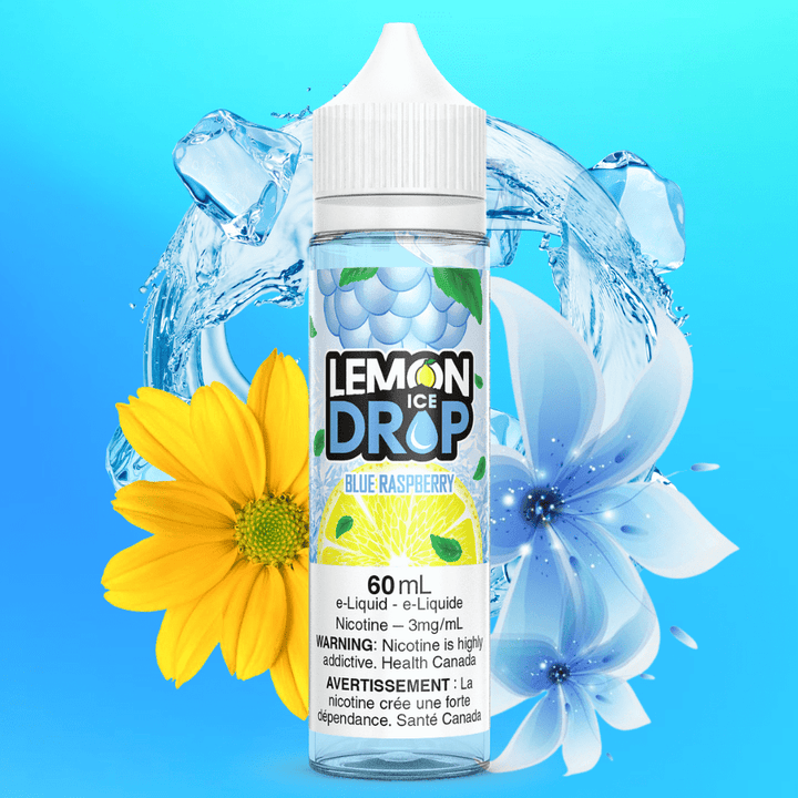 Blue Raspberry Ice by Lemon Drop E-Liquid Airdrie Vape SuperStore and Bong Shop Alberta Canada