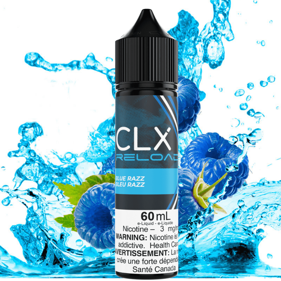 Blue Razz by CLX E-Liquid Airdrie Vape SuperStore and Bong Shop Alberta Canada