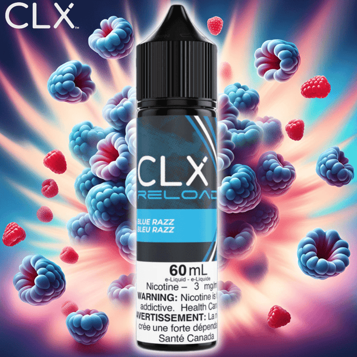 Blue Razz by CLX E-Liquid Airdrie Vape SuperStore and Bong Shop Alberta Canada