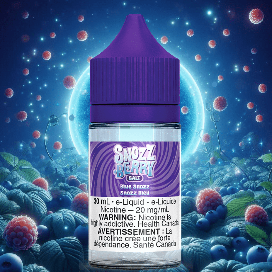 Blue Snozz Salt by Snozzberry E-Liquid 30ml / 12mg Airdrie Vape SuperStore and Bong Shop Alberta Canada