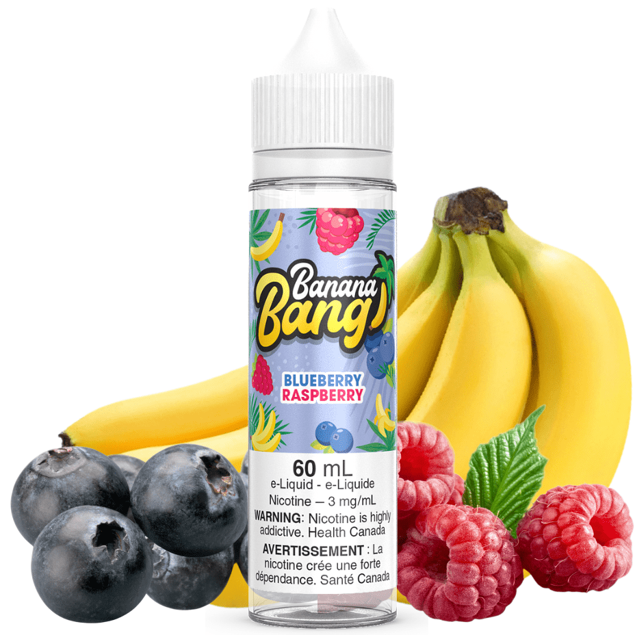 Blueberry Raspberry by Banana Bang E-Liquid Airdrie Vape SuperStore and Bong Shop Alberta Canada