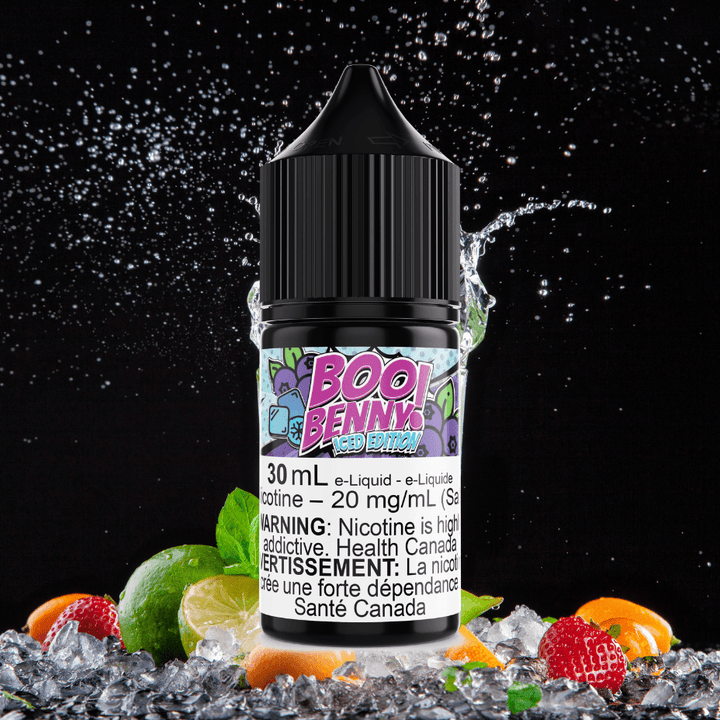 Boo Benny Iced Salt by Maverick E-Liquid Airdrie Vape SuperStore and Bong Shop Alberta Canada