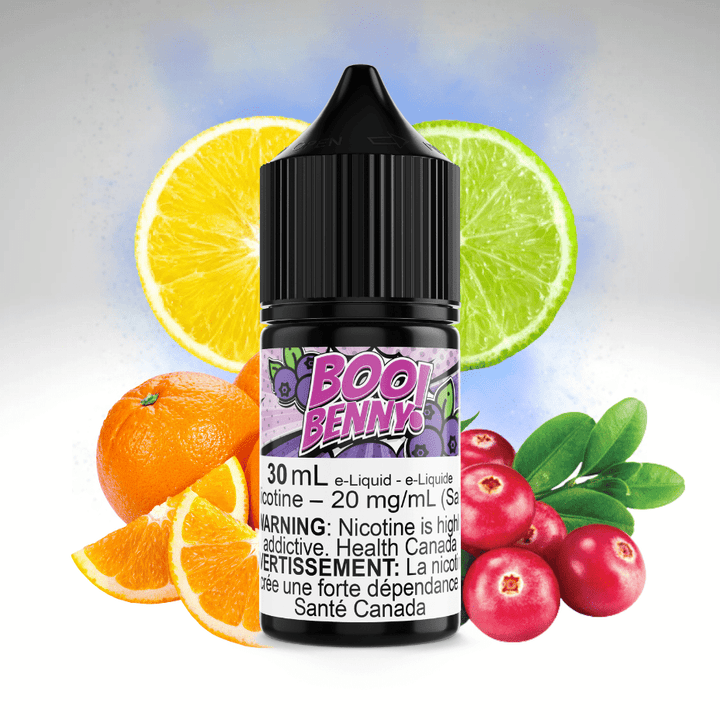 Boo Benny Salt by Maverick E-Liquid Airdrie Vape SuperStore and Bong Shop Alberta Canada