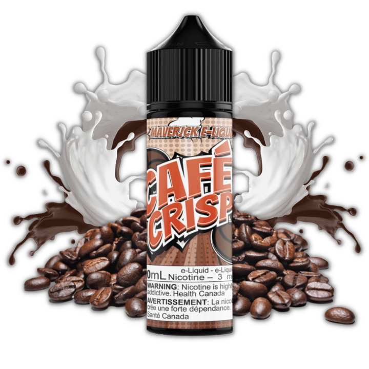 Cafe Crisp by Maverick E-Liquid Airdrie Vape SuperStore and Bong Shop Alberta Canada