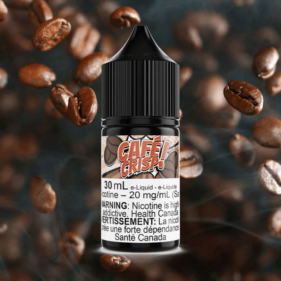 Cafe Crisp Salt by Maverick E-Liquid Airdrie Vape SuperStore and Bong Shop Alberta Canada