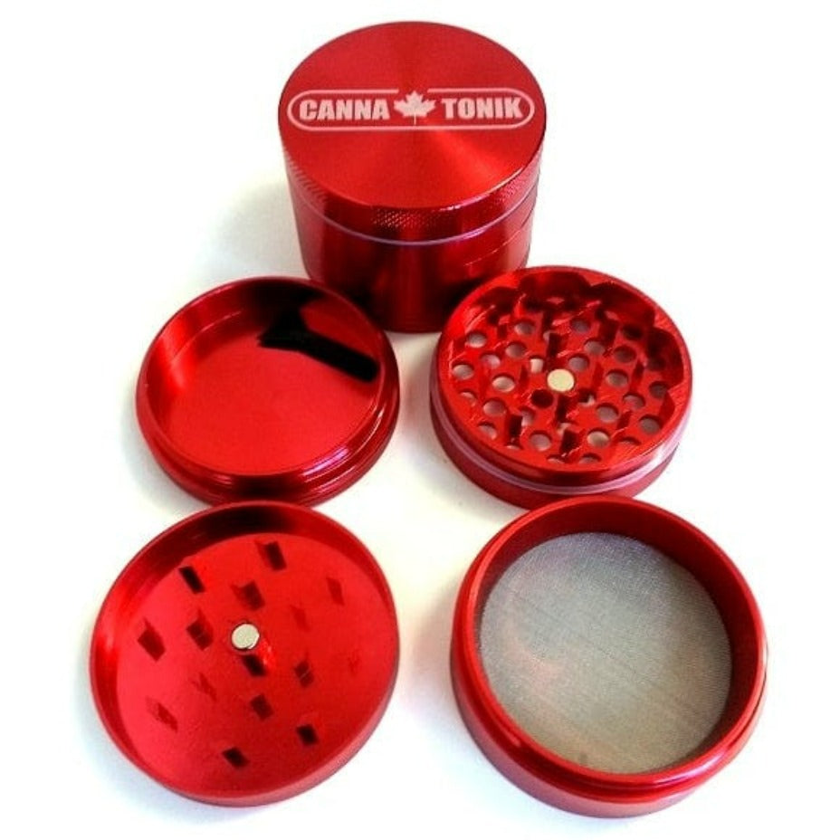 Cannatonik Anodized Aluminum Grinder 63mm Airdrie Vape SuperStore and Bong Shop Alberta Canada