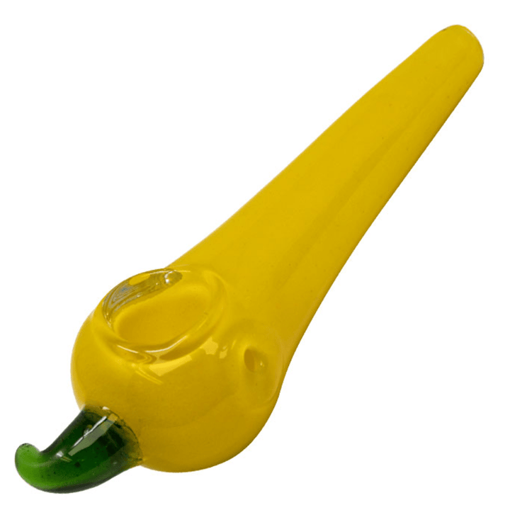 Cannatonik Chilly Pepper Weed Hand Pipe-5" 5" / Yellow Airdrie Vape SuperStore and Bong Shop Alberta Canada