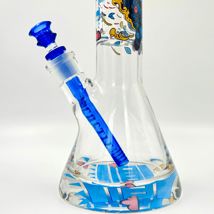 Castle Glassworks 15mm Robot Beaker 14" 14 in / 15mm Base/ 9mm Tube Airdrie Vape SuperStore and Bong Shop Alberta Canada