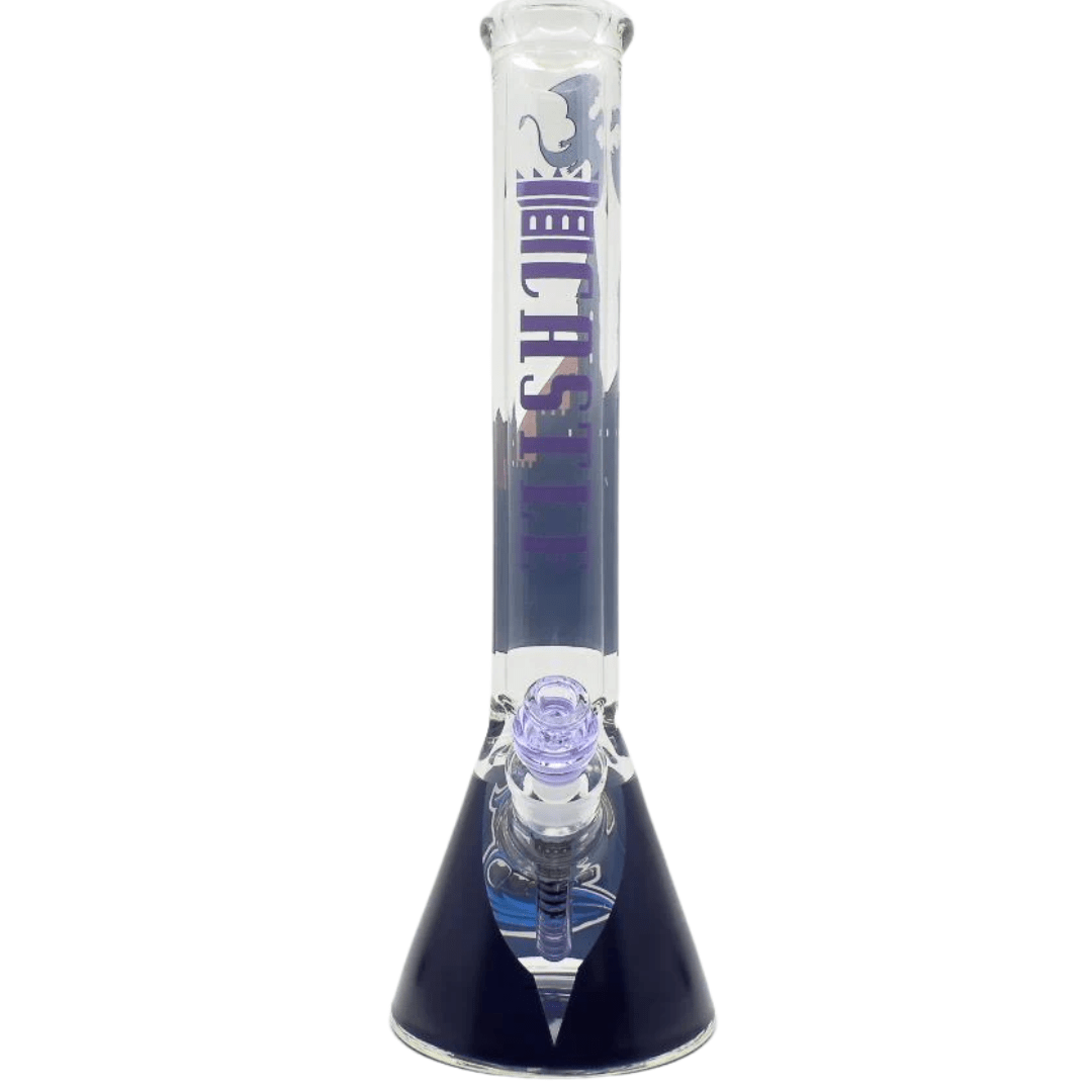 Castle Glassworks 7mm Knight Beaker 16" 16" Airdrie Vape SuperStore and Bong Shop Alberta Canada