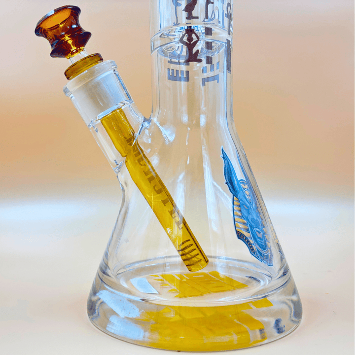 Castle Glassworks 9mm Anubis Beaker 18" Airdrie Vape SuperStore and Bong Shop Alberta Canada