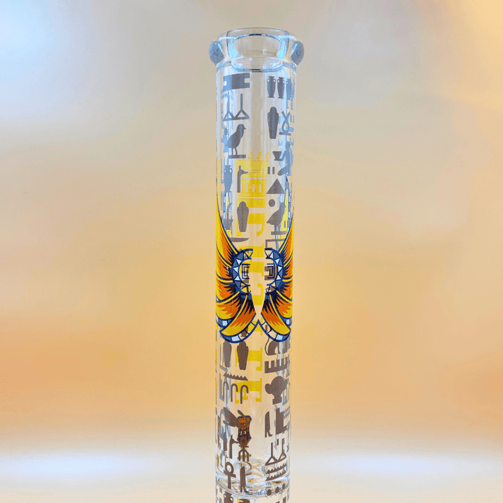 Castle Glassworks 9mm Anubis Beaker 18" Airdrie Vape SuperStore and Bong Shop Alberta Canada