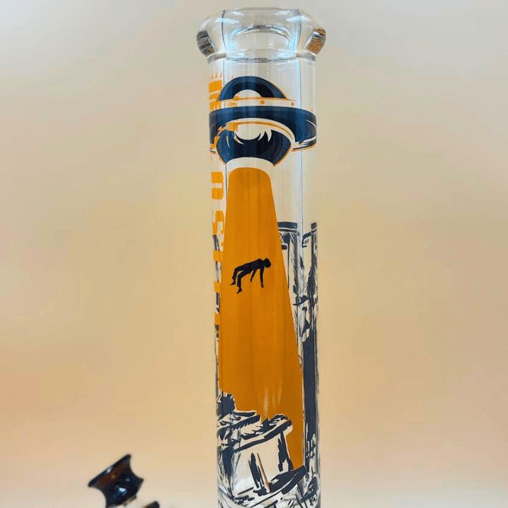 Castle Glassworks 9mm UFO Beaker 16" Airdrie Vape SuperStore and Bong Shop Alberta Canada