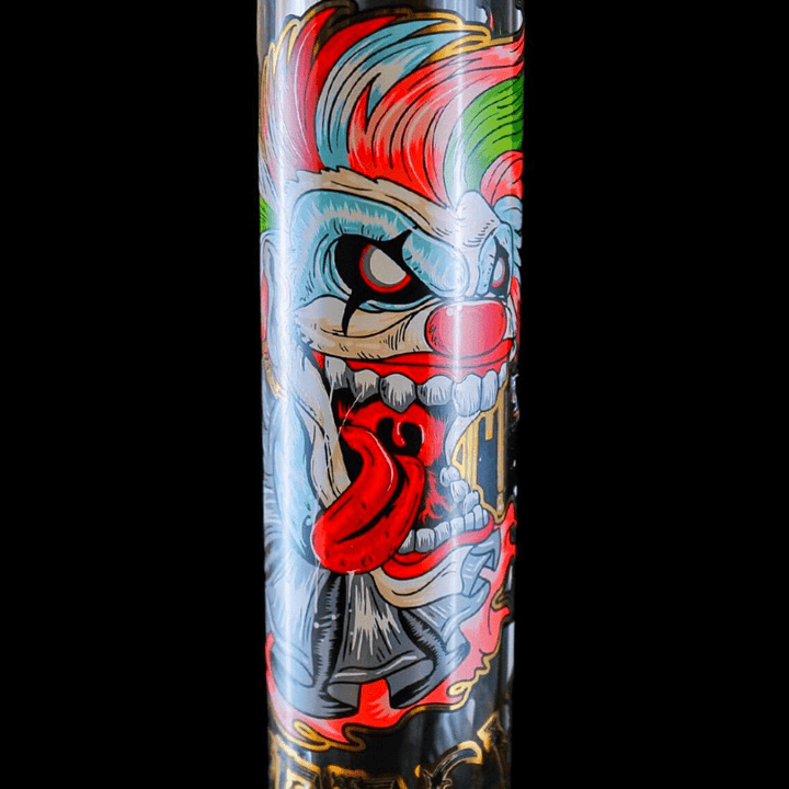 Cheech Glass 12mm Joker Decal 4lb Beaker 16" Airdrie Vape SuperStore and Bong Shop Alberta Canada