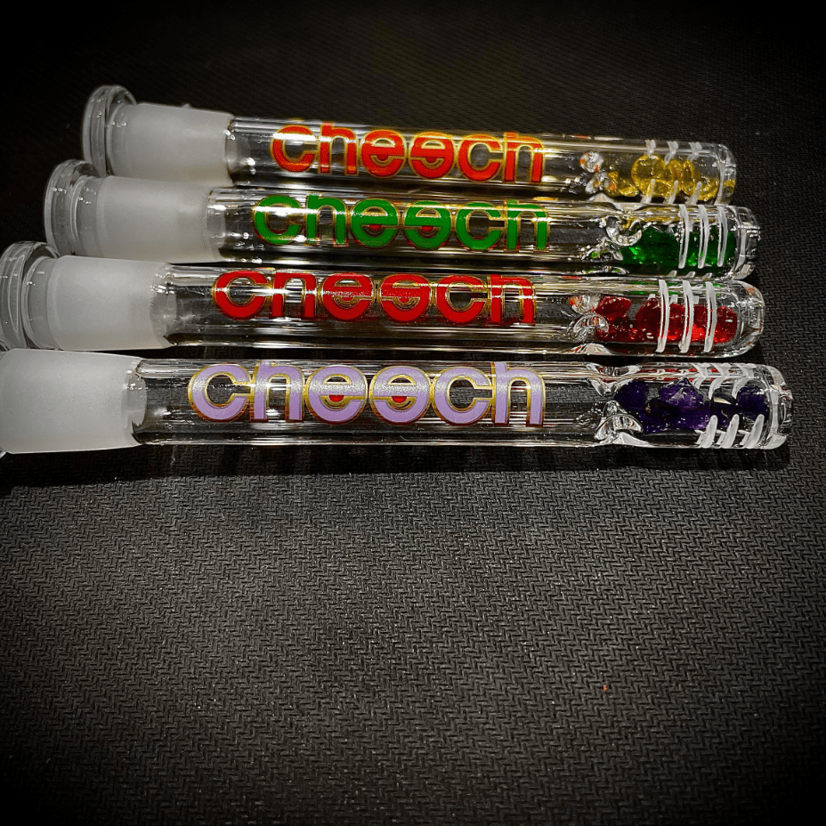 Cheech Glass Diamond Downstem with Beads Airdrie Vape SuperStore and Bong Shop Alberta Canada