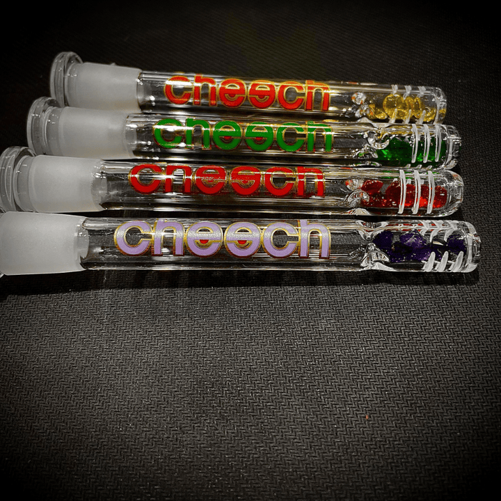 Cheech Glass Diamond Downstem with Beads Airdrie Vape SuperStore and Bong Shop Alberta Canada