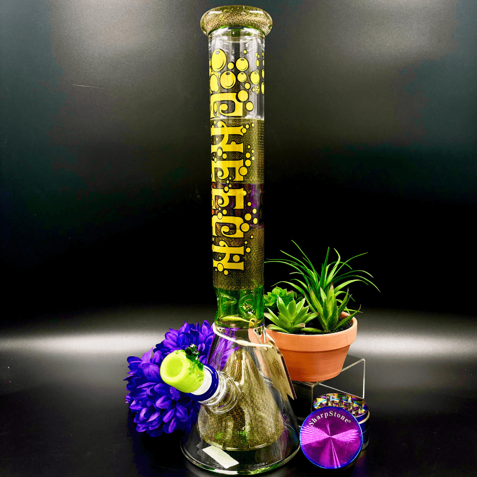 Cheech Glass Limited Edition Beaker in Beaker 16" Airdrie Vape SuperStore and Bong Shop Alberta Canada