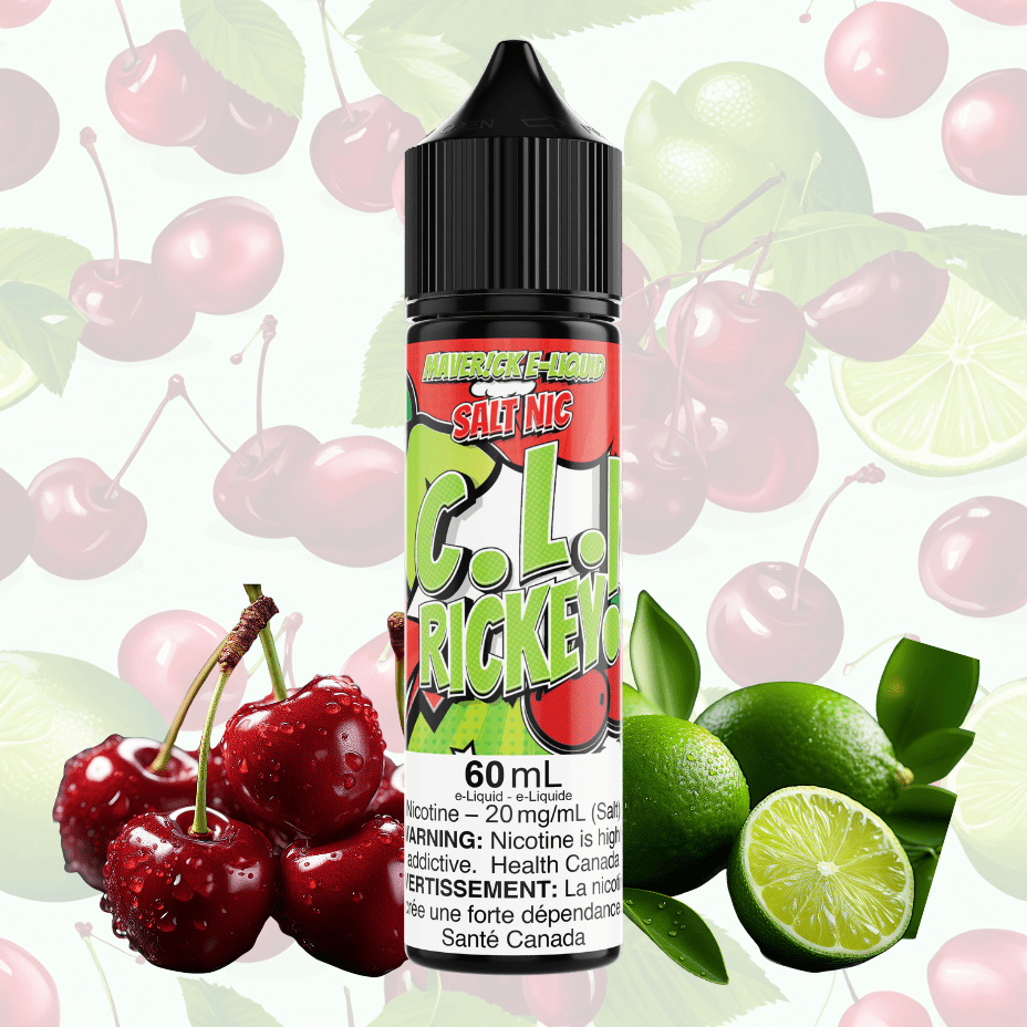 CL Rickey Salt by Maverick E-Liquid 60ml / 20mg Airdrie Vape SuperStore and Bong Shop Alberta Canada