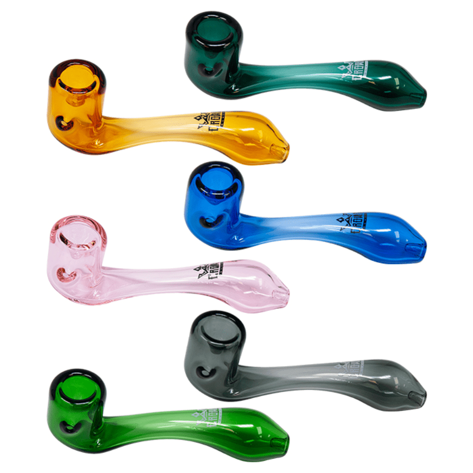 Crown Glass Sherlock Hand Pipe-6" 6" Airdrie Vape SuperStore and Bong Shop Alberta Canada