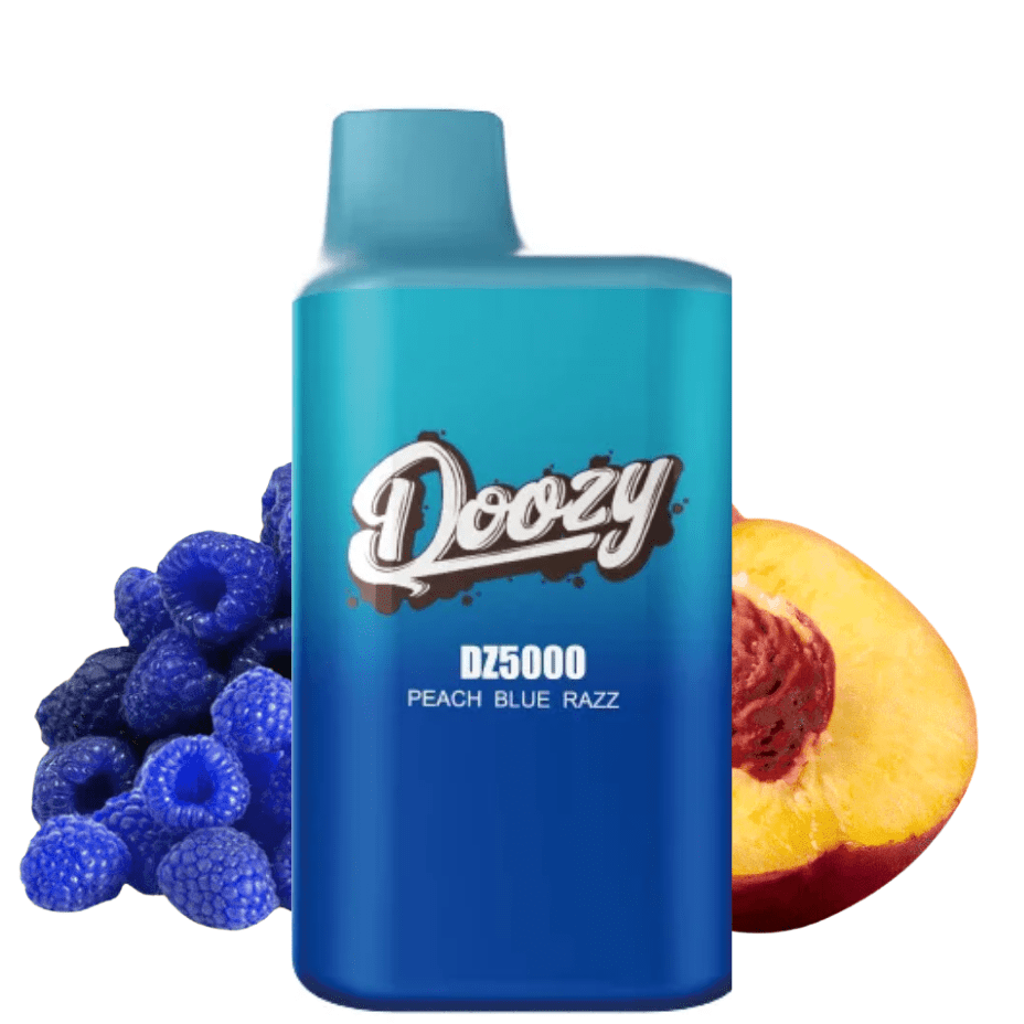 Doozy DZ5000 Disposable Vape-Peach Blue Razz 5000 Puffs / 20mg Airdrie Vape SuperStore and Bong Shop Alberta Canada