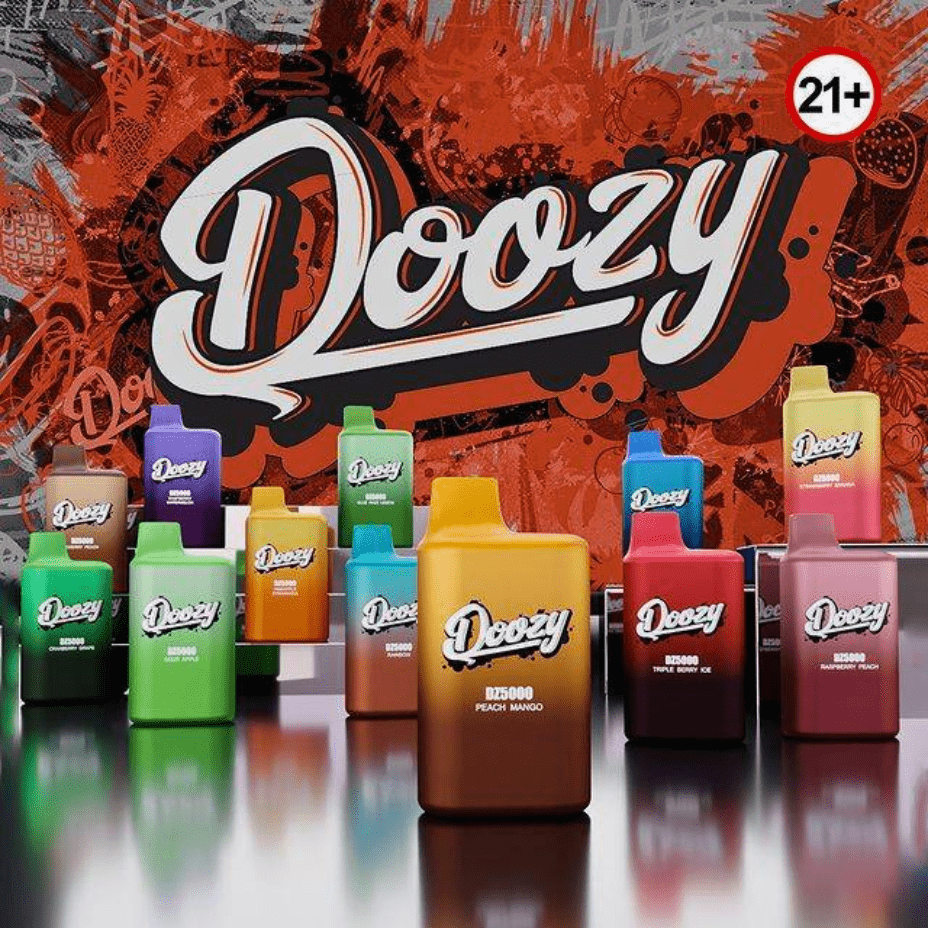 Doozy DZ5000 Rechargeable Disposable Vape-Blue Razz Lemon 5000 Puffs / 20mg Airdrie Vape SuperStore and Bong Shop Alberta Canada