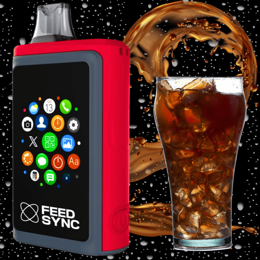 FEED Sync 25K Disposable Vape - Brisk Classic Red 25000 Puffs / 20mg Airdrie Vape SuperStore and Bong Shop Alberta Canada