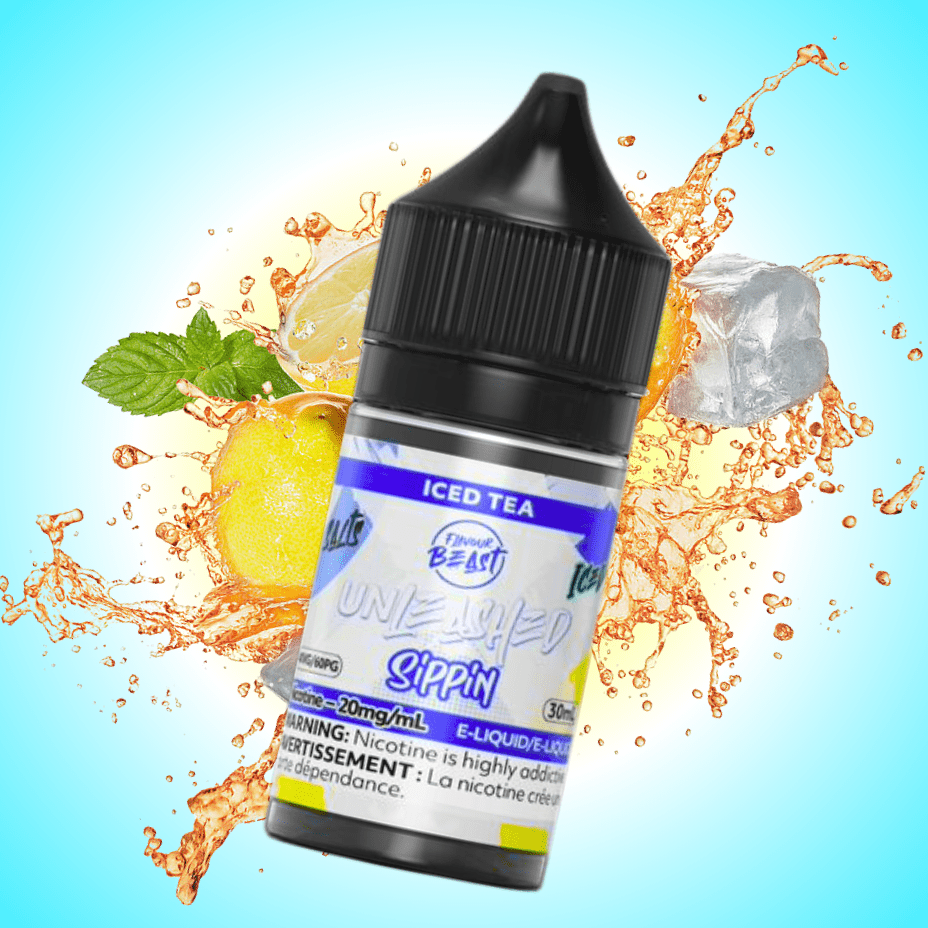 Flavor Beast Unleashed Sippin Salts-Iced Tea 30ml / 20mg Airdrie Vape SuperStore and Bong Shop Alberta Canada