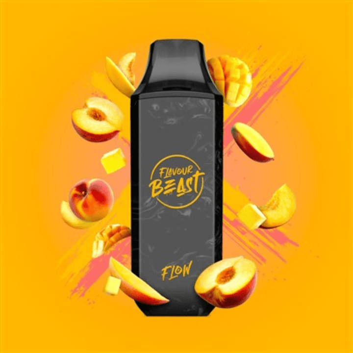 Flavour Beast Flow Disposable-Mad Mango Peach 4000 Puffs / 20mg Airdrie Vape SuperStore and Bong Shop Alberta Canada