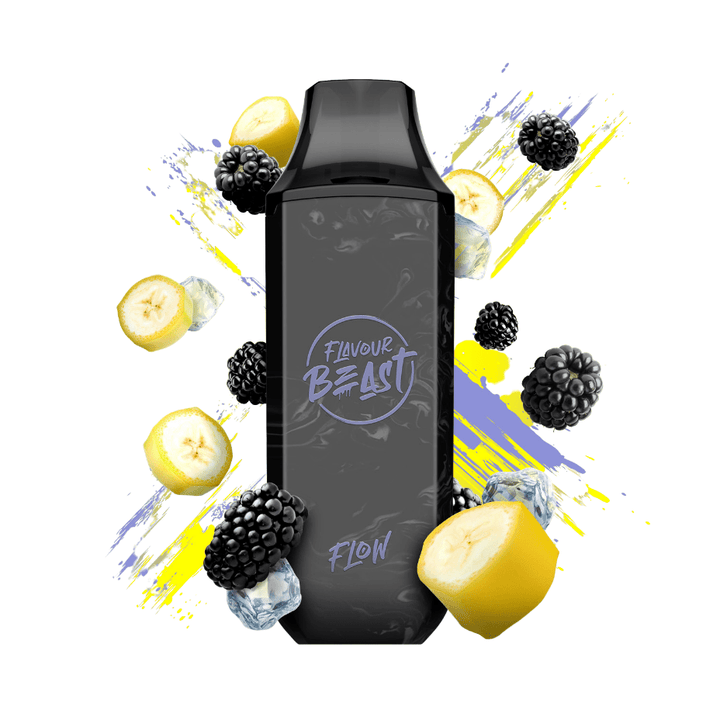 Flavour Beast Flow Disposable Vape-Blazin' Banana Blackberry 4000 Puffs / 20mg Airdrie Vape SuperStore and Bong Shop Alberta Canada