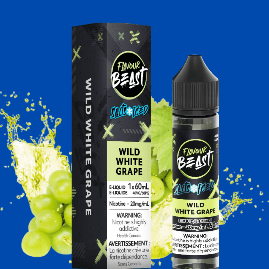 Flavour Beast Salt-Wild White Grape-60ml 60ml / 20mg Airdrie Vape SuperStore and Bong Shop Alberta Canada