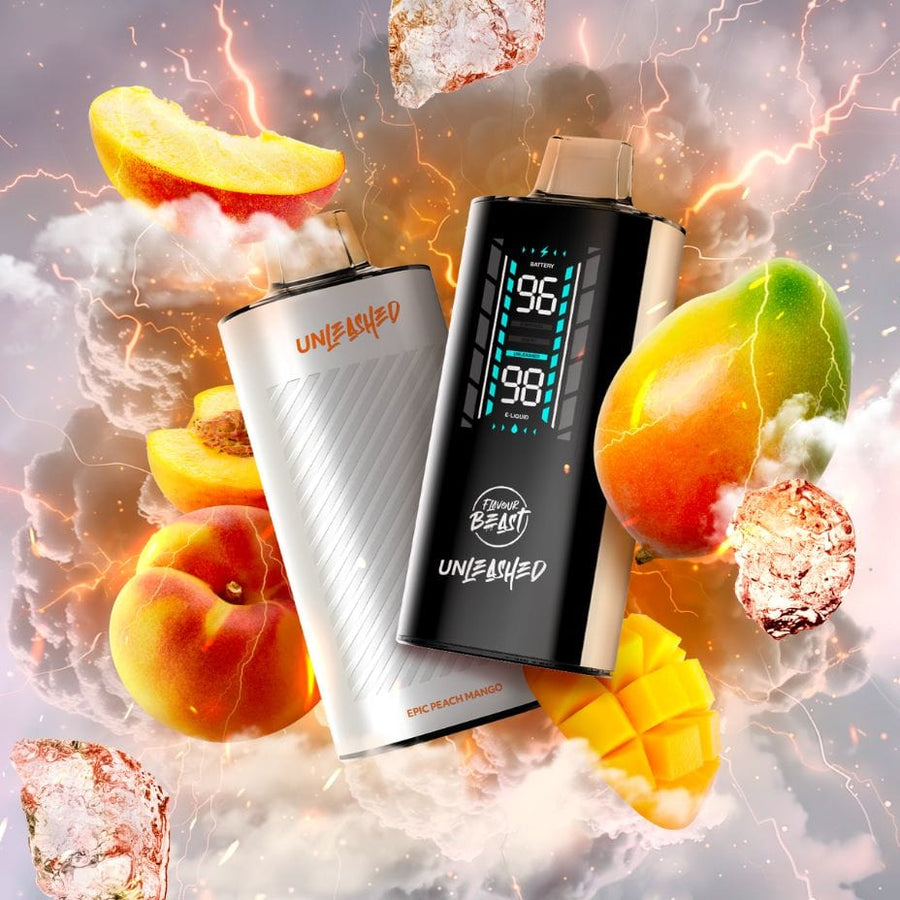 Flavour Beast Unleashed DCP 20K Disposable Vape - Epic Peach Mango Airdrie Vape SuperStore and Bong Shop Alberta Canada