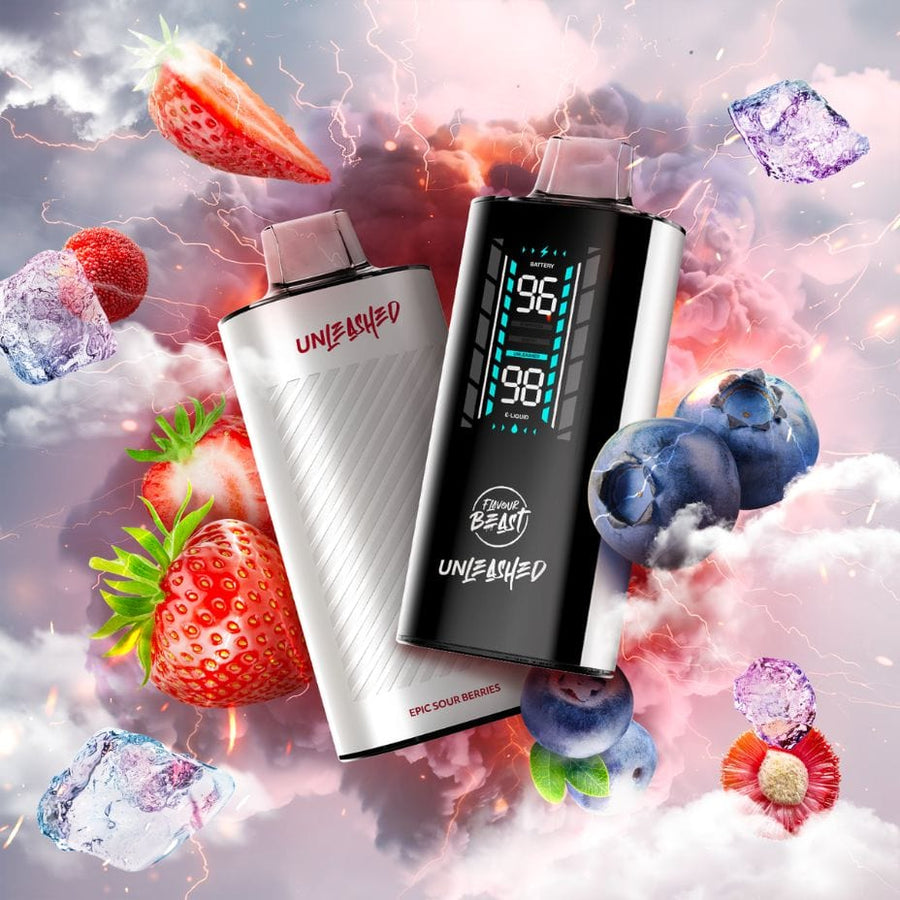 Flavour Beast Unleashed DCP 20K Disposable Vape - Epic Sour Berries Airdrie Vape SuperStore and Bong Shop Alberta Canada