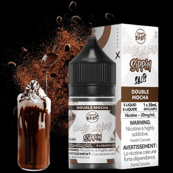 Flavour Beast Unleashed Sippin Salts-Double Mocha 30ml / 20mg Airdrie Vape SuperStore and Bong Shop Alberta Canada