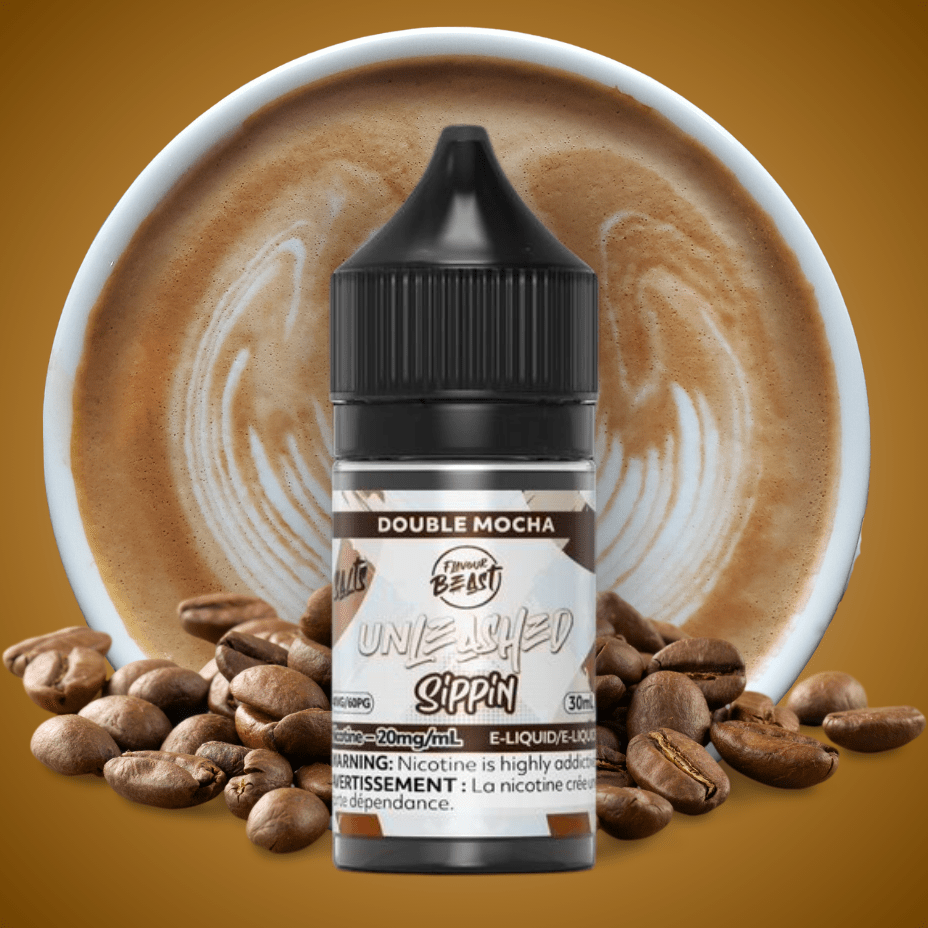 Flavour Beast Unleashed Sippin Salts-Double Mocha 30ml / 20mg Airdrie Vape SuperStore and Bong Shop Alberta Canada