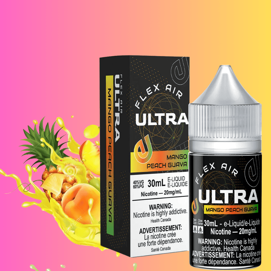 Flex Air Ultra Salt-Mango Peach Guava Airdrie Vape SuperStore and Bong Shop Alberta Canada