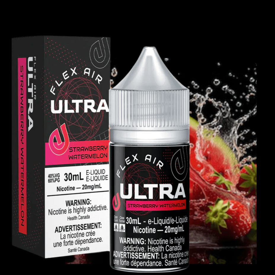 Flex Air Ultra Salt-Strawberry Watermelon Airdrie Vape SuperStore and Bong Shop Alberta Canada