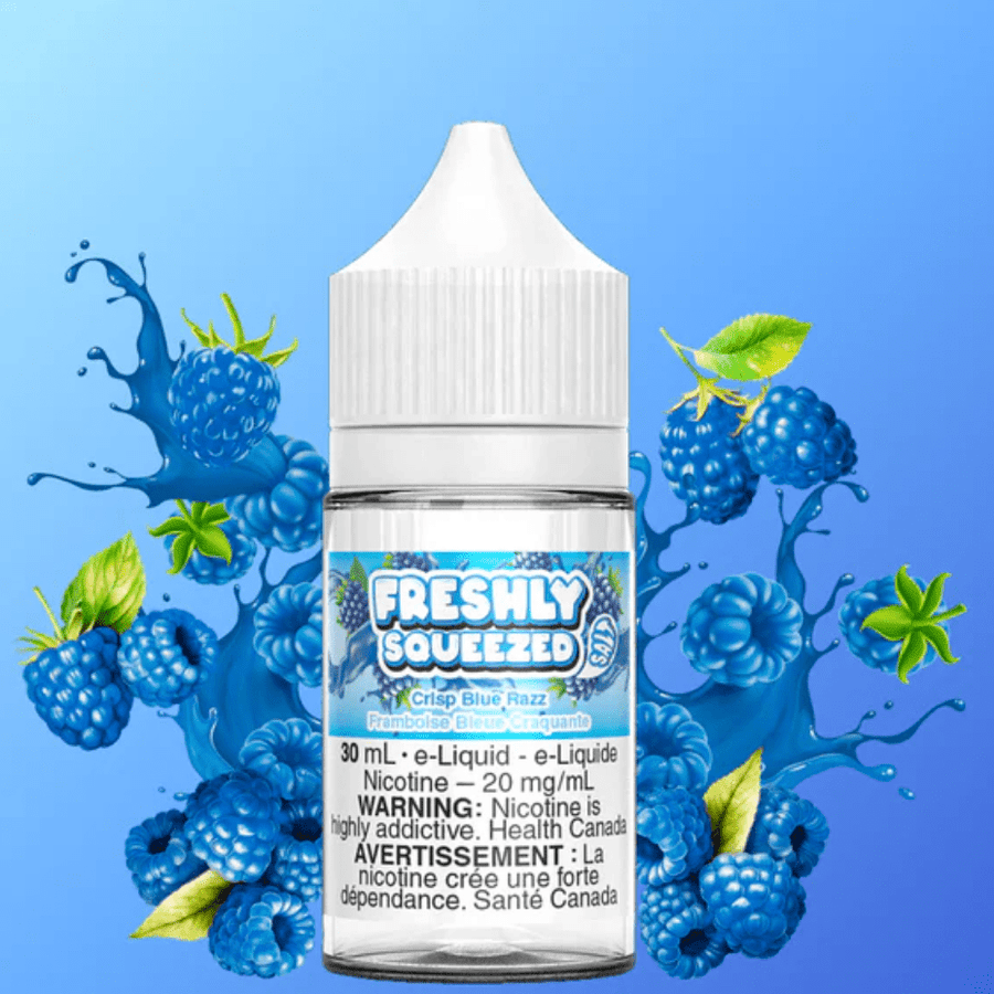 Fresh Squeezed Salt-Crisp Blue Razz 30ml / 12mg Airdrie Vape SuperStore and Bong Shop Alberta Canada