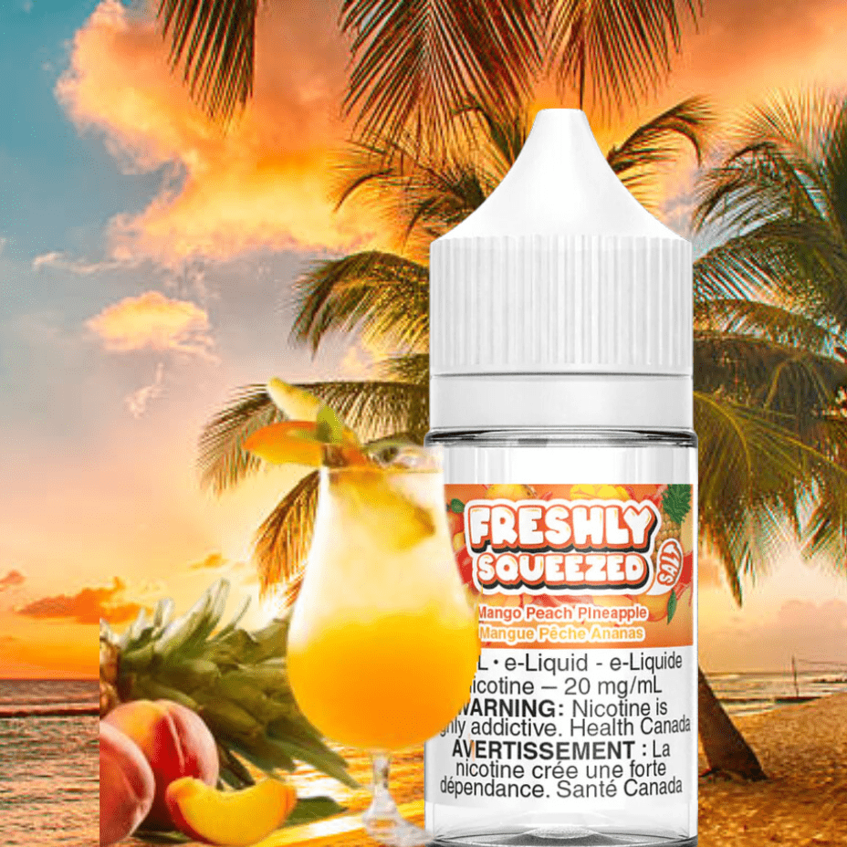 Freshly Squeezed Salt - Mango Peach Pineapple 30ml Airdrie Vape SuperStore and Bong Shop Alberta Canada