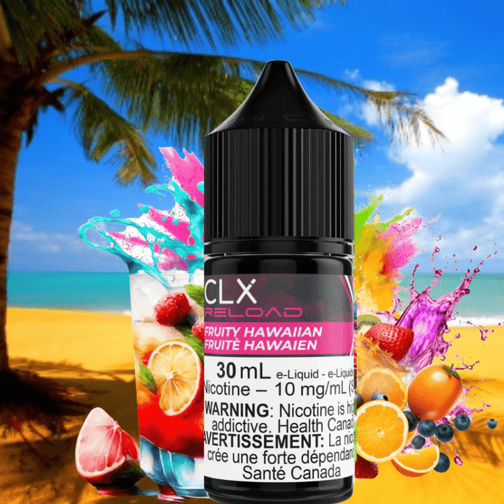 Fruity Hawaiian Salt by CLX Reload E-Liquid Airdrie Vape SuperStore and Bong Shop Alberta Canada