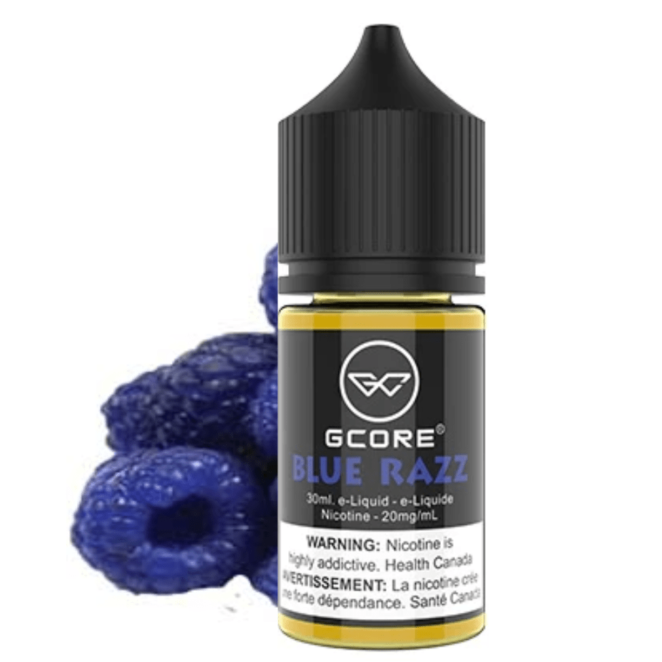 Gcore Salt-Blue Razz 30ml 20mg / 30ml Airdrie Vape SuperStore and Bong Shop Alberta Canada