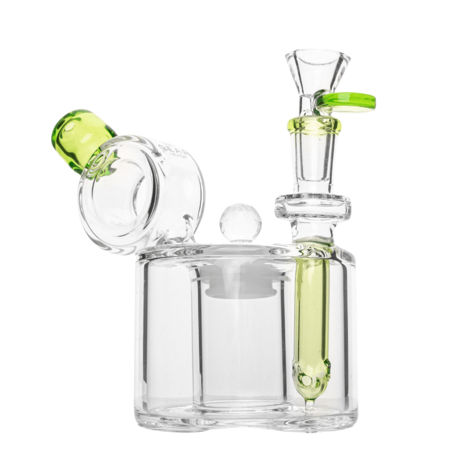 Gear Premium® Cache Money Bubbler Rig & Storage-6" 6" / Lime Green Airdrie Vape SuperStore and Bong Shop Alberta Canada