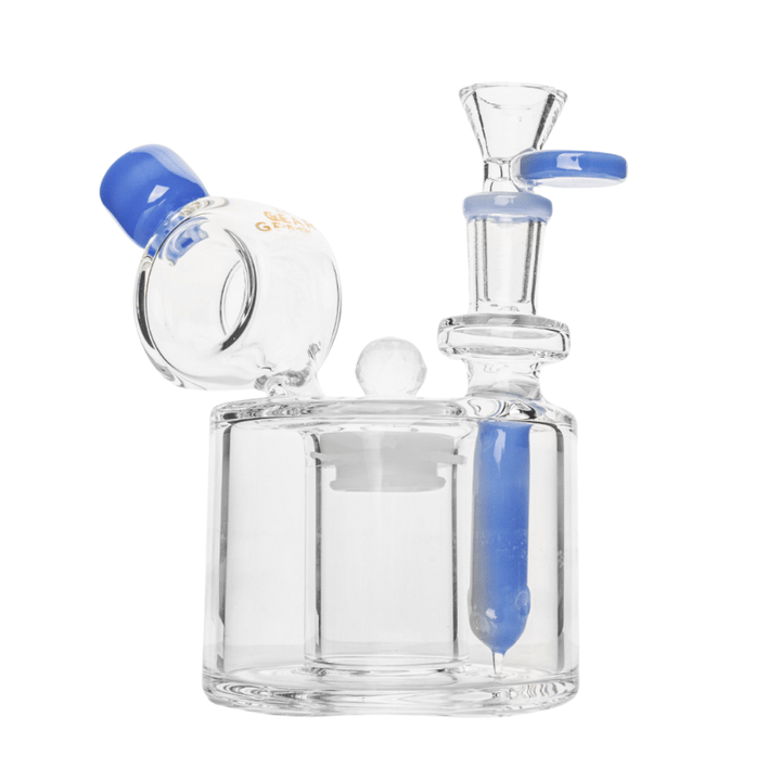 Gear Premium® Cache Money Bubbler Rig & Storage-6" 6" / Periwinkle Airdrie Vape SuperStore and Bong Shop Alberta Canada