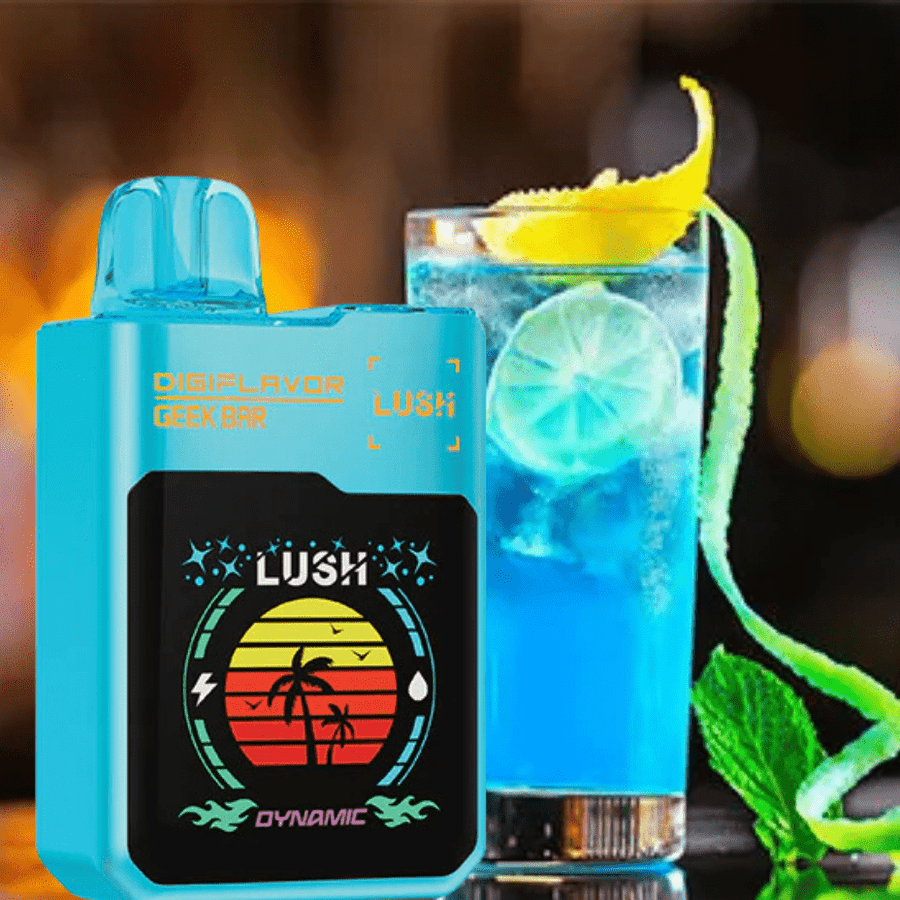 Geek Bar Digiflavor Lush 20k Disposable Vape-Blue Razz Lemon Ice Airdrie Vape SuperStore and Bong Shop Alberta Canada