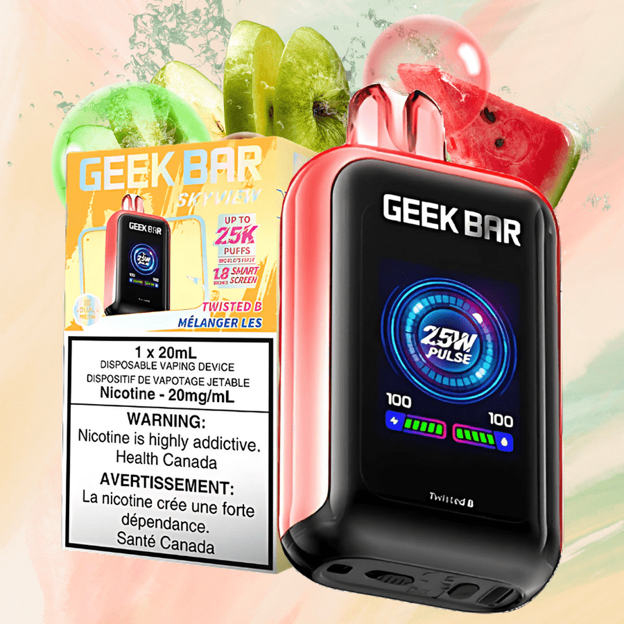 Geek Bar Skyview 25K Disposable Vape - Twisted B 25000 Puffs / 20mg Airdrie Vape SuperStore and Bong Shop Alberta Canada